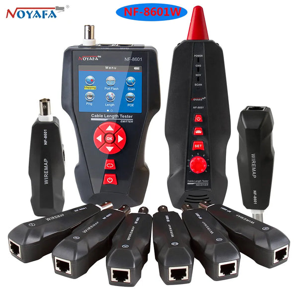 Multifunction Network Cable Tester RJ45 RJ11 BNC POE PING Crosstalk Test Network Wire Cable Tracker