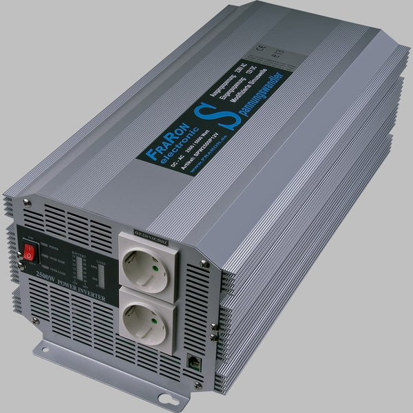 Wechselrichter modifizierter Sinus 2500 Watt 12V