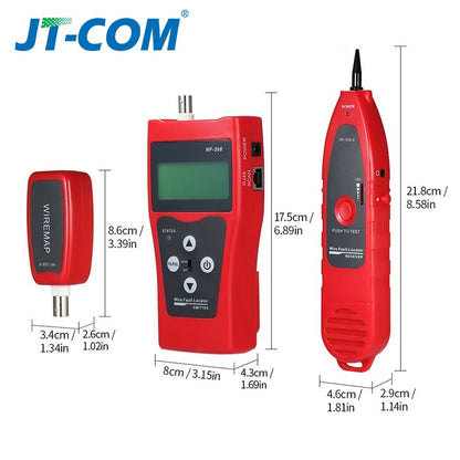 Kabel Tracker, Lan Tester, Kabel Länge, Traqueur de câble, Testeur LAN, Longueur de câble