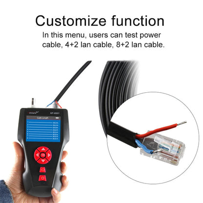 Multifunction Network Cable Tester RJ45 RJ11 BNC POE PING Crosstalk Test Network Wire Cable Tracker