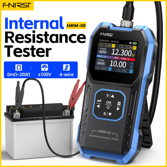 Batteriespannungs- und Innenwiderstandstester für 18650 Hochpräzisions-AC, Säure, Lithium, Blei, Autobatterie, Kondensatortester