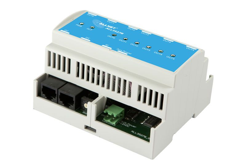 Multiware MSR IO ALL3527B HUT / 6fach 250V/16A Relais Ausgang I2C – ddlx ...
